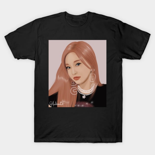 AESPA NINGNING ART PRINT (FAN ART) T-Shirt by GMICHAELSF